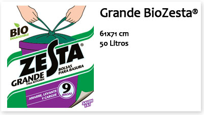 Bolsa de Basura Grande Bio Zesta