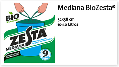 Bolsa de Basura Media Bio Zesta